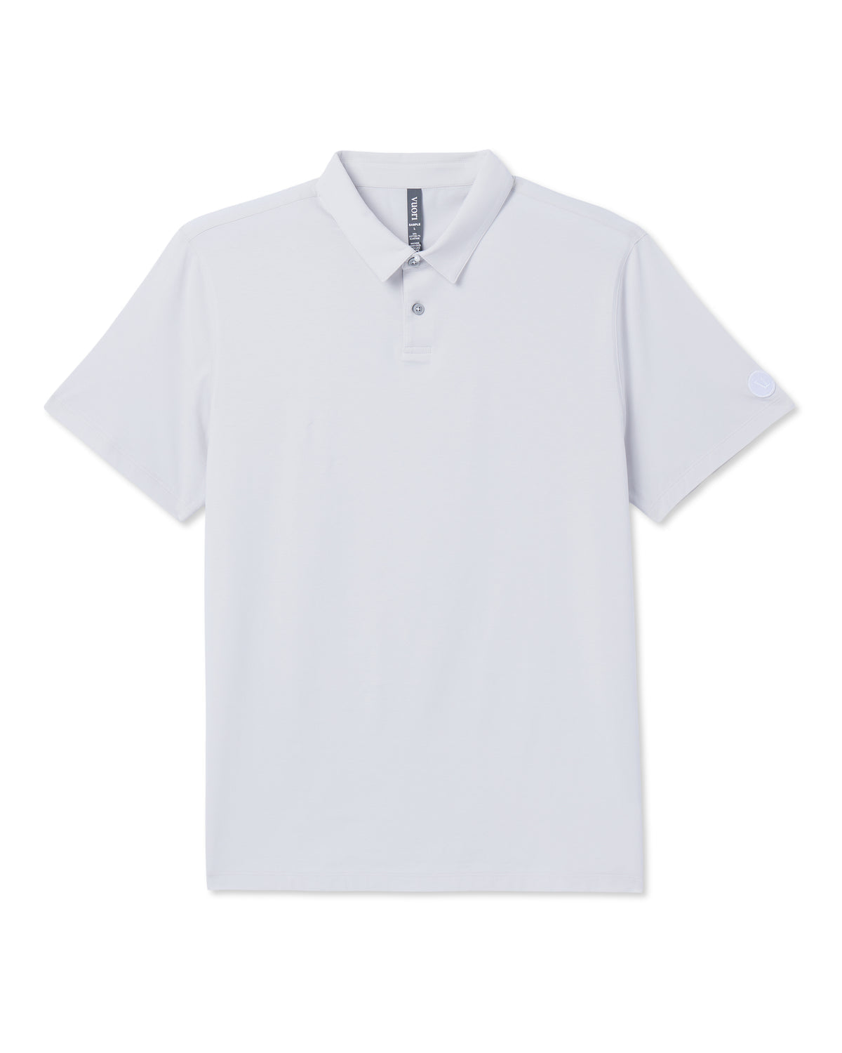 Vuori Short Sleeve Feather Polo Frost Grey