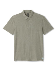 Vuori Strato Tech Polo Men's Agave Green Heather Polo