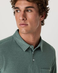 Vuori Ace Polo Men's Agate Green Performance Polo Shirt