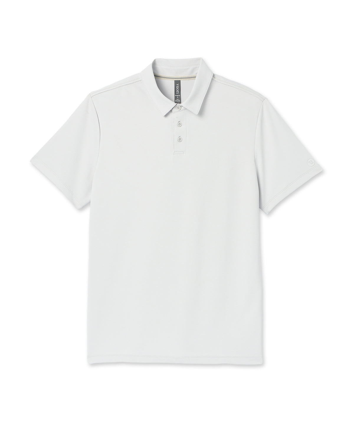 Vuori Gamepoint Polo Men's Frost Grey Tennis Polo