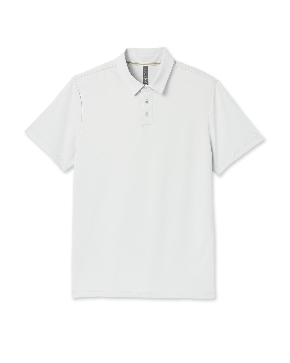 Vuori Gamepoint Polo Men's Frost Grey Tennis Polo