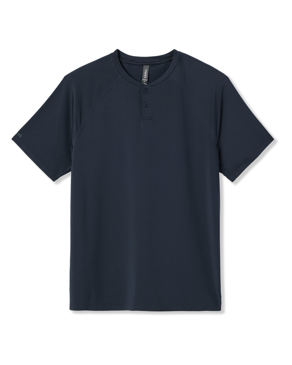 Vuori Short Sleeve Viewpoint Henley Navy