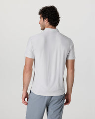 Vuori Strato Tech Polo Men's Frost Grey Heather Polo