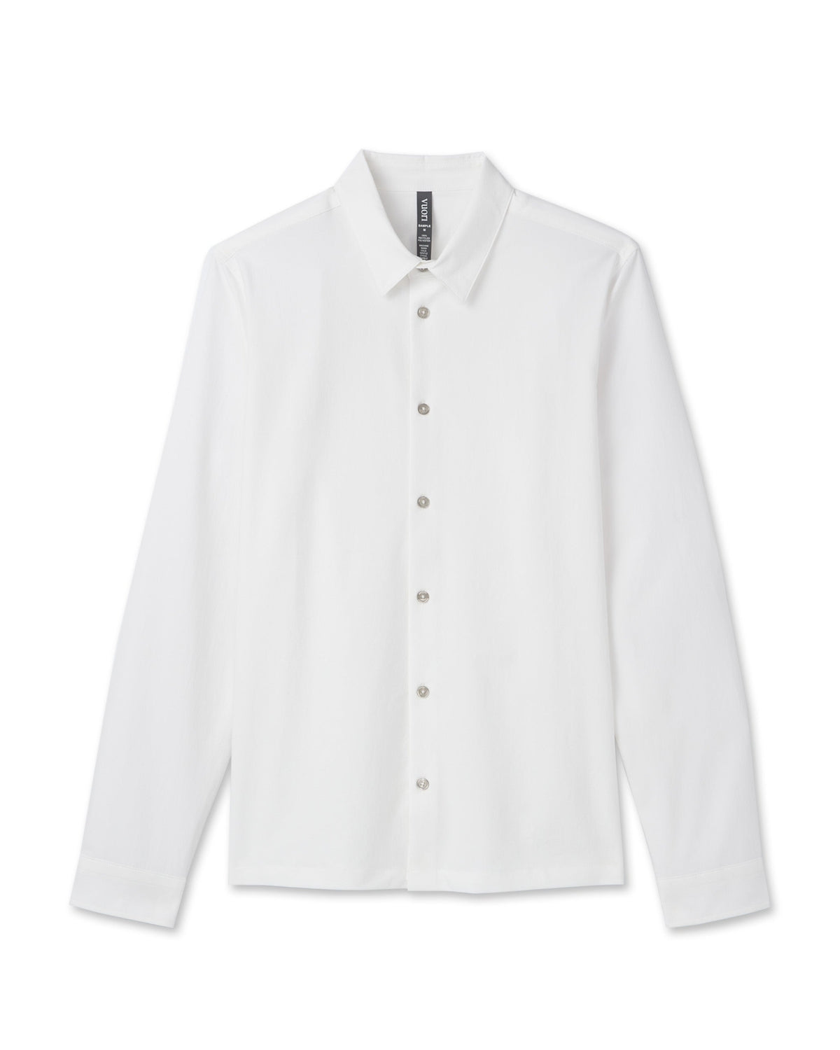 Vuori Long Sleeve Manhattan Button Down Men's White Shirt