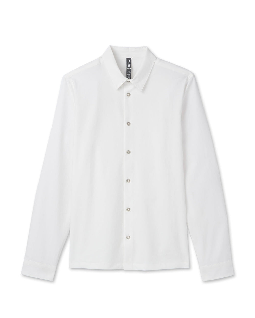 Vuori Long Sleeve Manhattan Button Down Men's White Shirt
