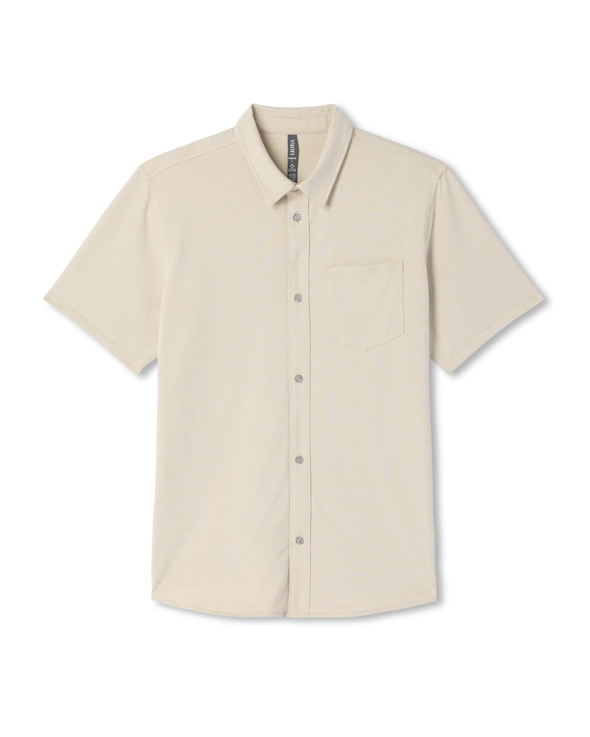 Vuori Short Sleeve Knit Oxford Button Down - Classic Fit Trench