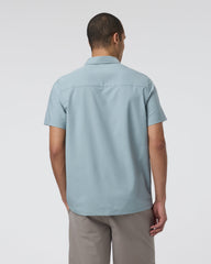 Vuori Short Sleeve Manhattan Button Down Men's Mist Shirt