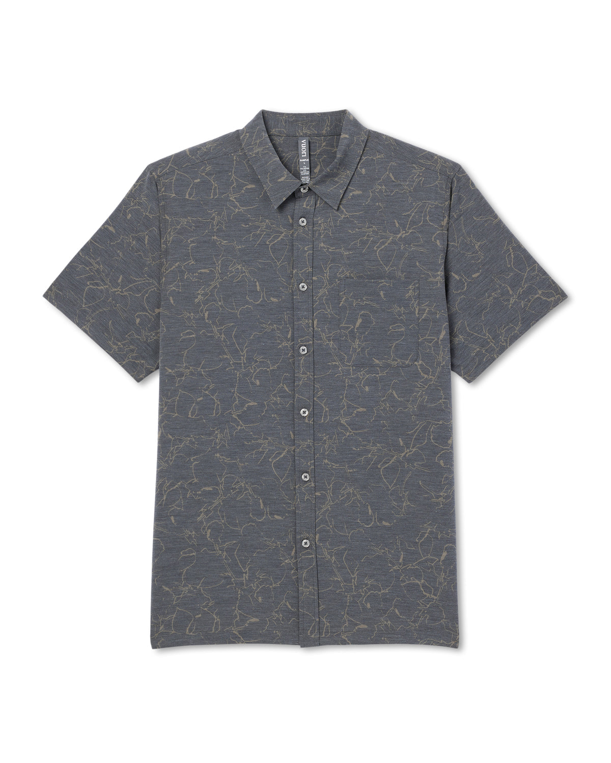 Vuori Short Sleeve Bridge Button Down Men's Root Shirt