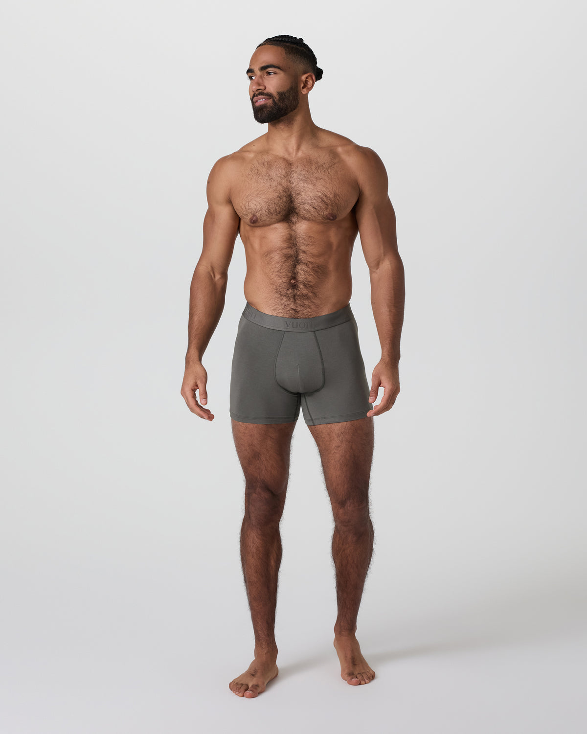 Vuori Lifestyle Boxer Brief Dark Pewter