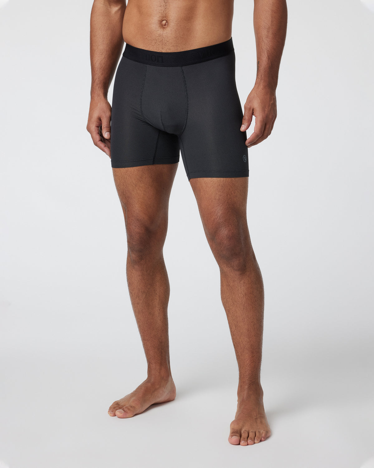 Vuori V1 Boxer Brief Men's Black Boxer Briefs