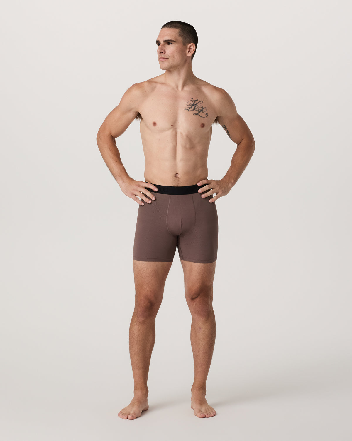 Vuori V1 Boxer Brief Men's Huckleberry Underwear