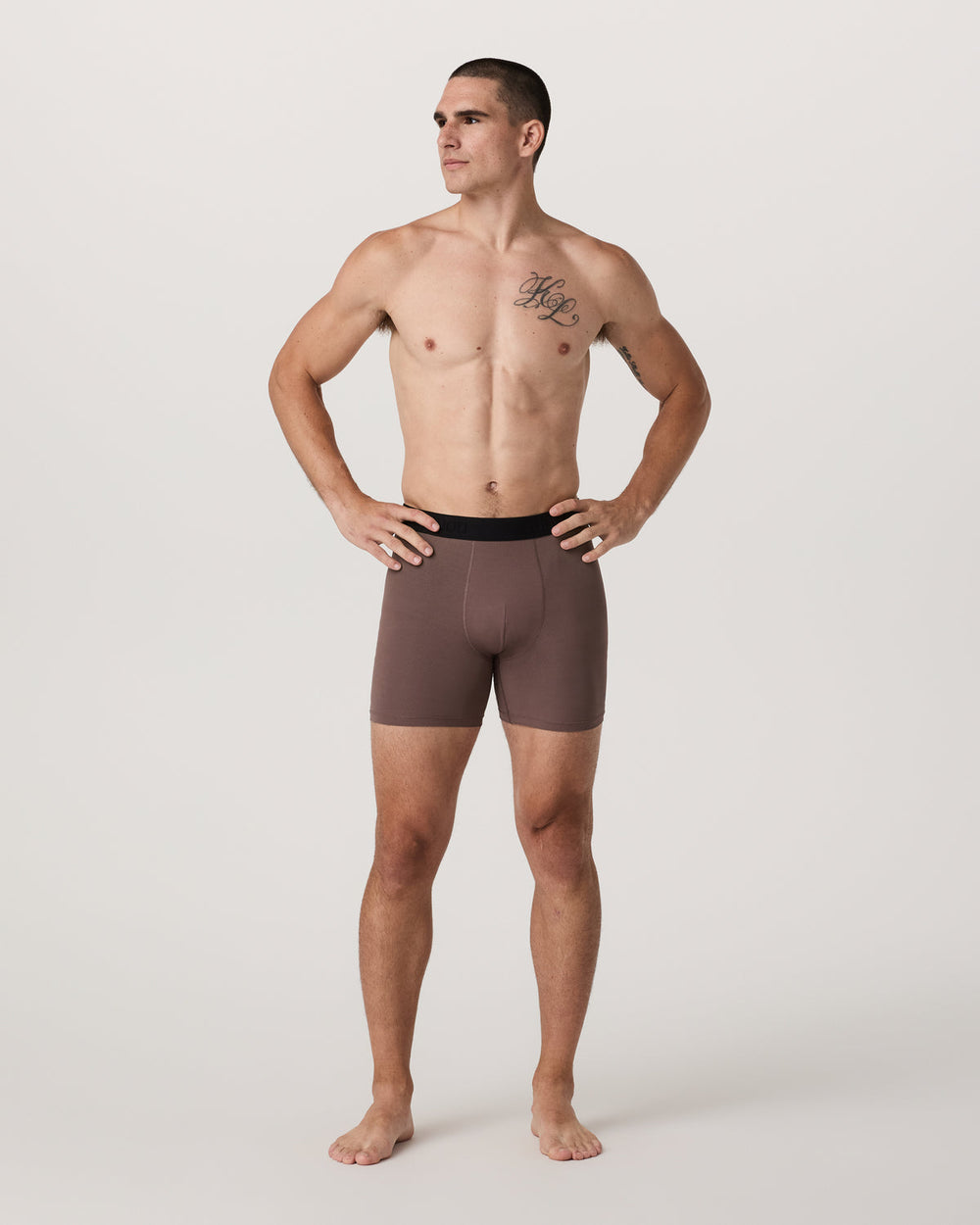 Vuori V1 Boxer Brief Men's Huckleberry Underwear