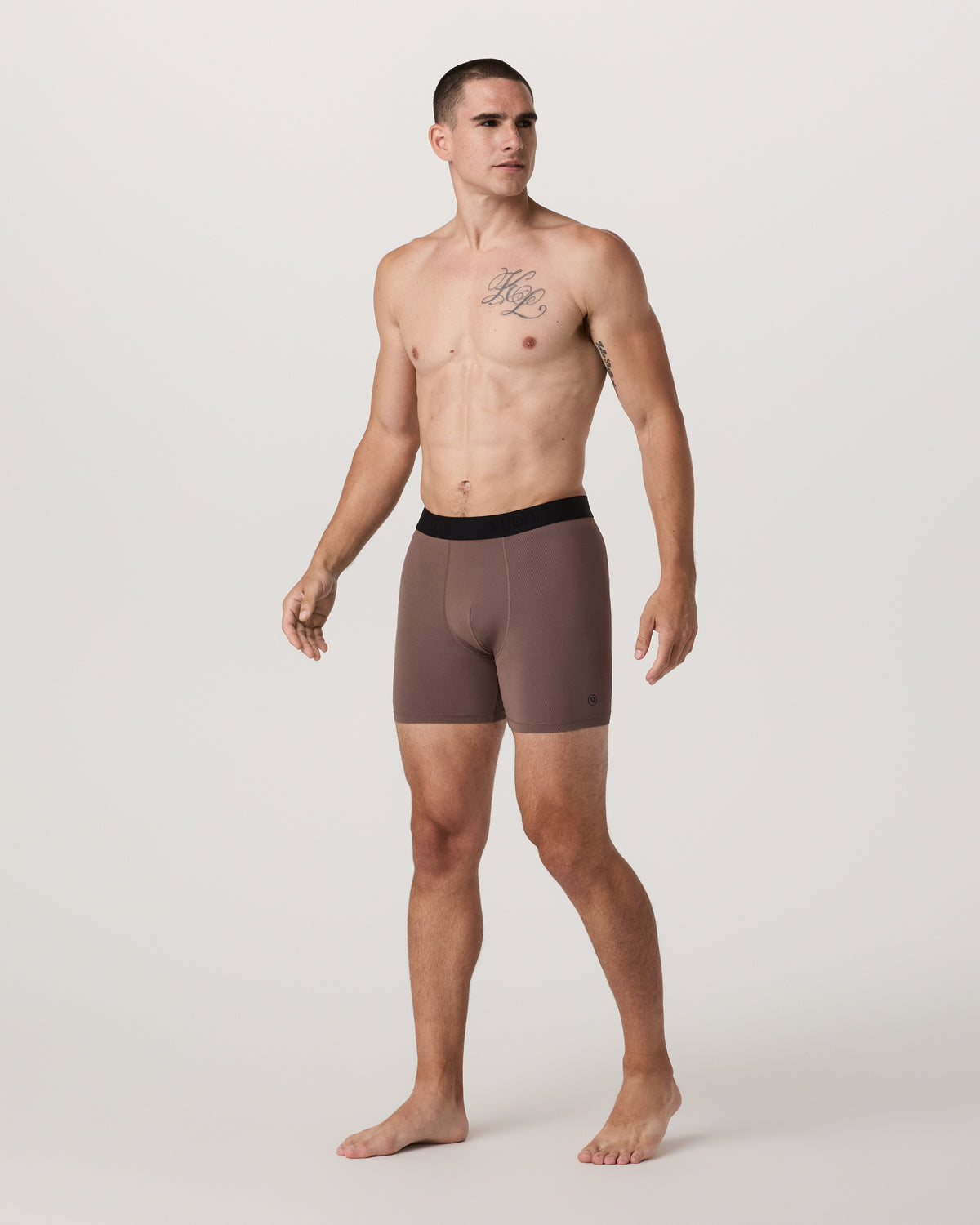 Vuori V1 Boxer Brief Men's Huckleberry Underwear
