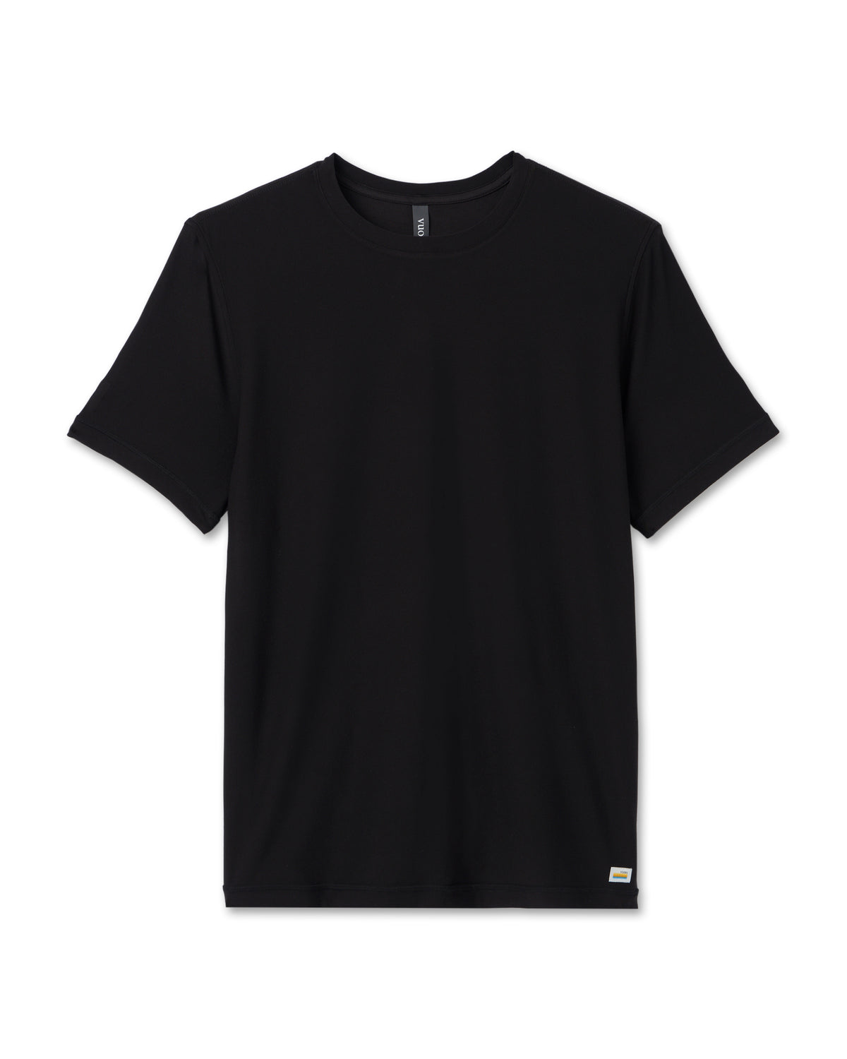 Vuori Strato Tech Tee Men's Black Quick Dry T Shirt