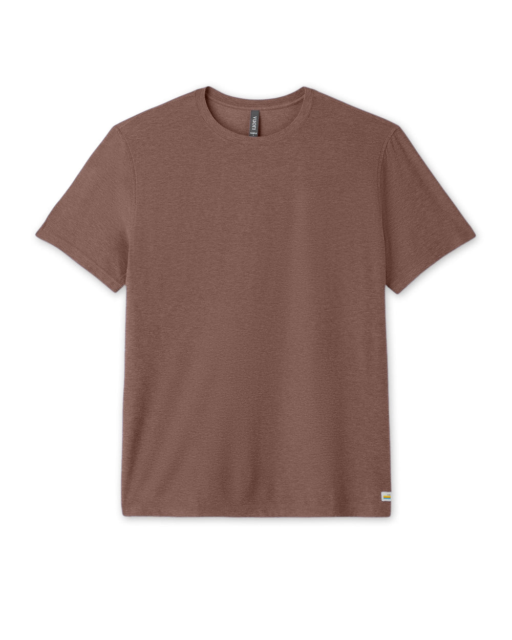 Vuori Strato Tech Tee Men's Sable Heather Performance T-Shirt
