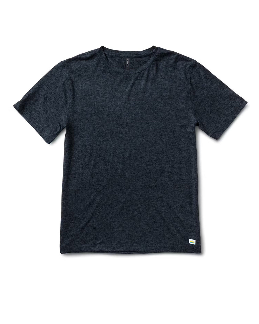 Vuori Strato Tech Tee Men's Navy Heather Blue Tee
