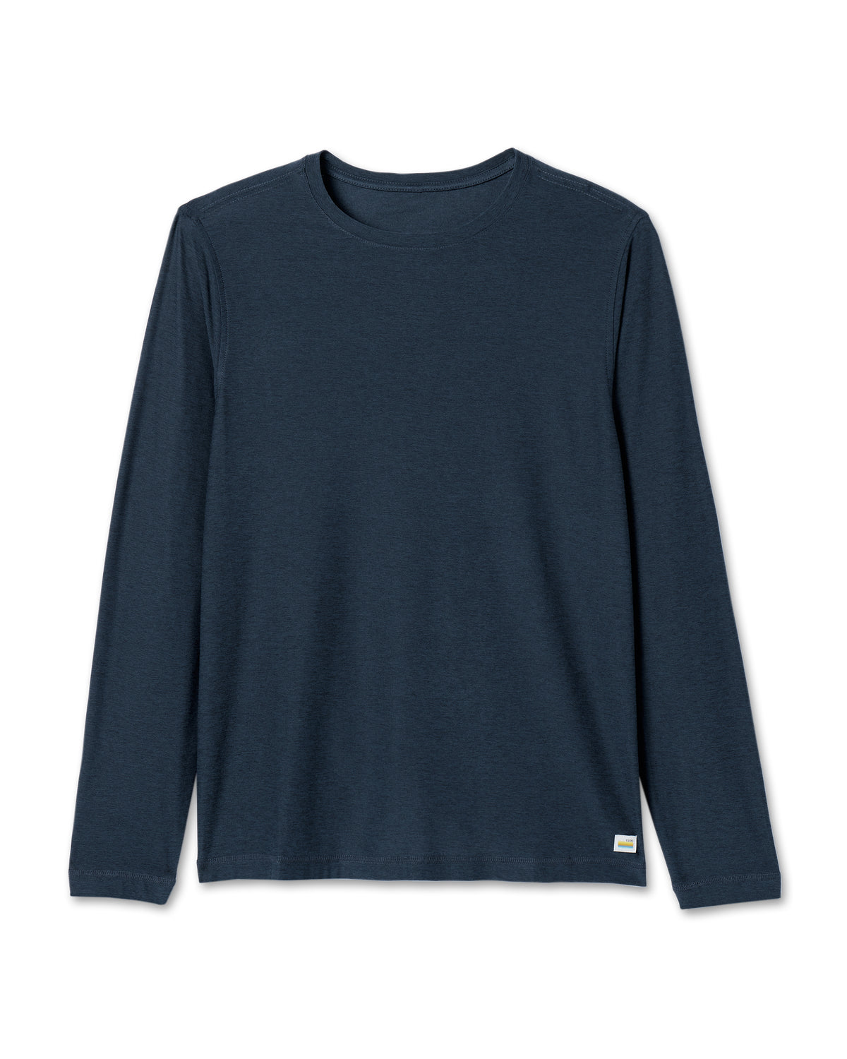 Vuori Long-Sleeve Strato Tech Tee Navy Long Sleeve Top