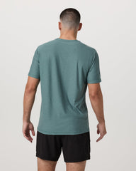 Vuori Strato Tech Tee Men's Bluegrass Heather T-Shirt