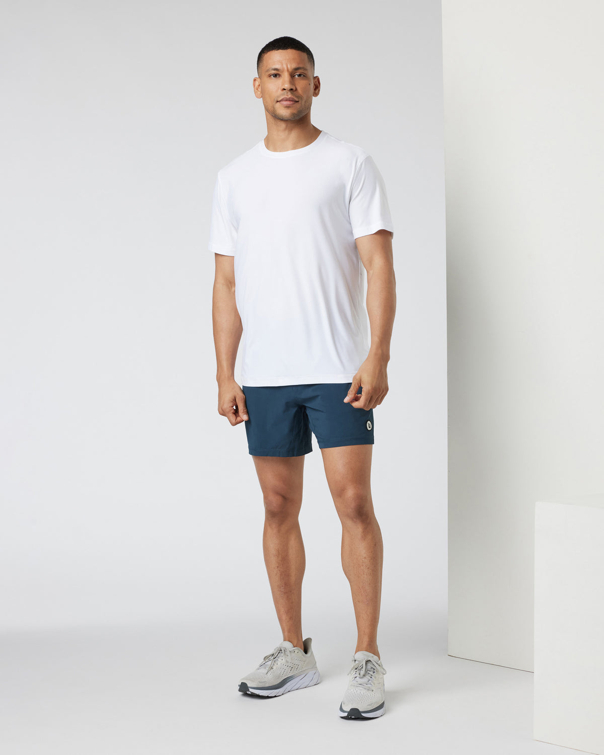 Vuori Strato Tech Tee Men's White Tech Shirt
