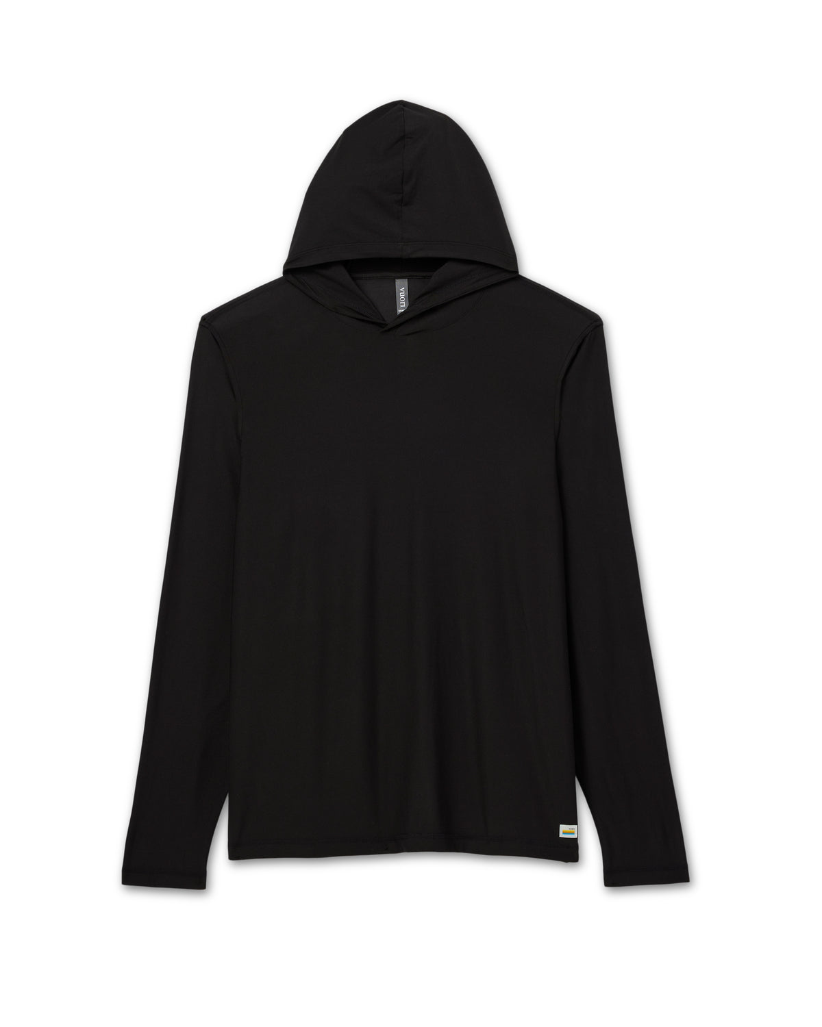 Vuori Strato Tech Hoodie Men's Black Long Sleeve Hoodie