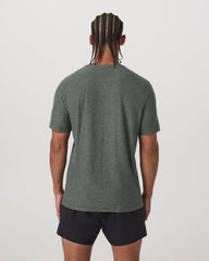 Vuori Strato Tech Tee Men's River Rock Heather T-Shirt