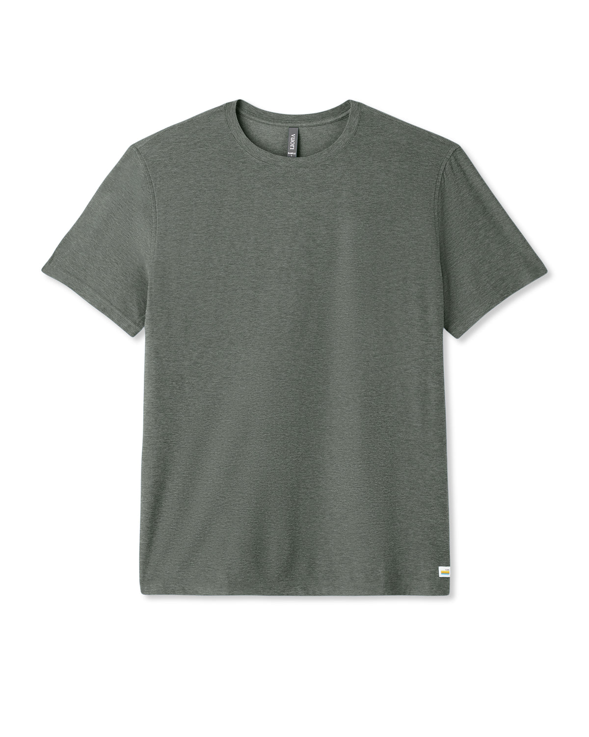 Vuori Strato Tech Tee Men's River Rock Heather T-Shirt