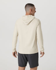 Vuori Strato Tech Hoodie Men's Mushroom Heather Hoodie