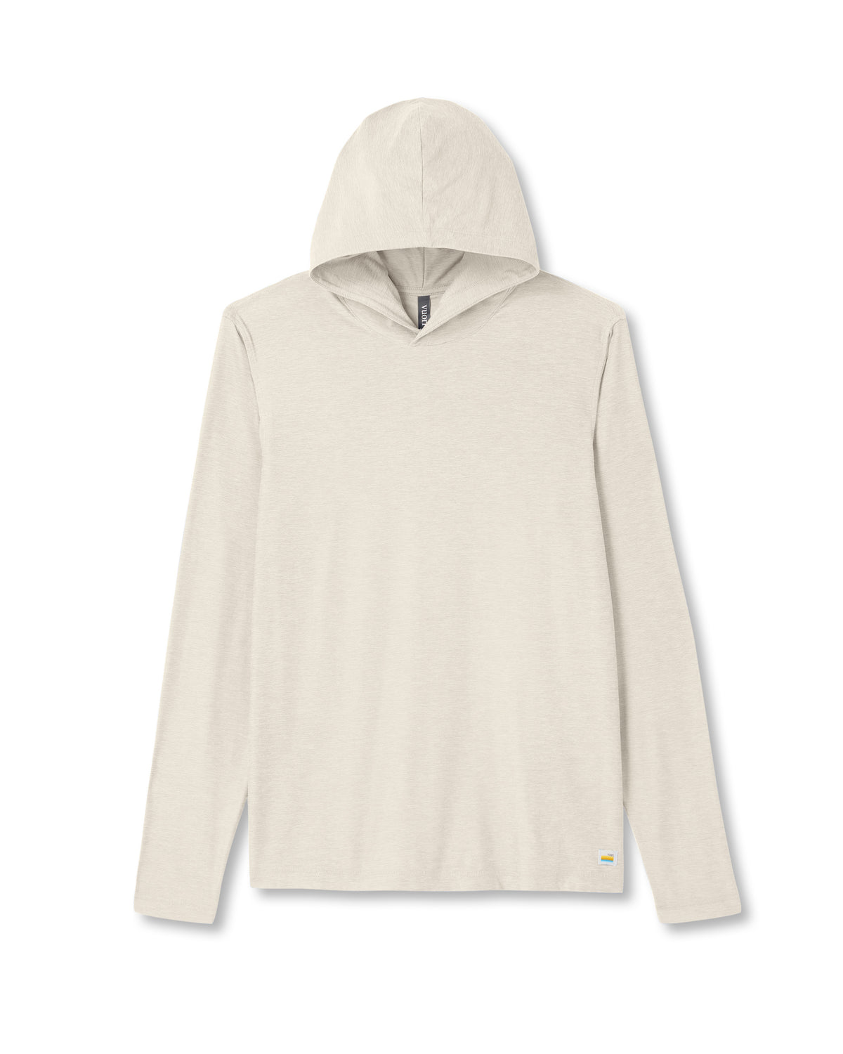 Vuori Strato Tech Hoodie Men's Mushroom Heather Hoodie