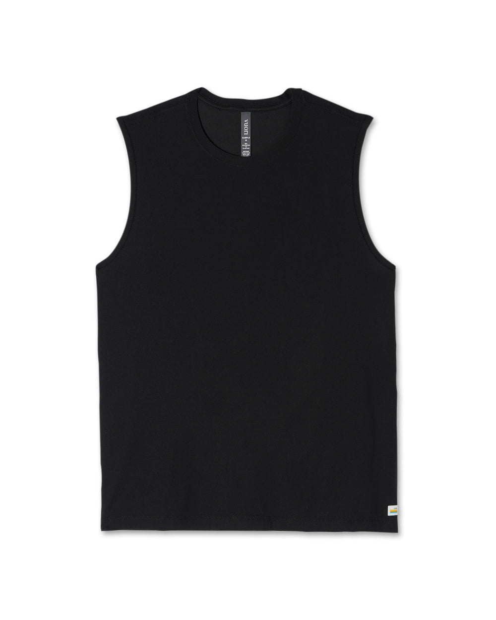 Vuori Strato Muscle Tee Men's Black Muscle Shirt