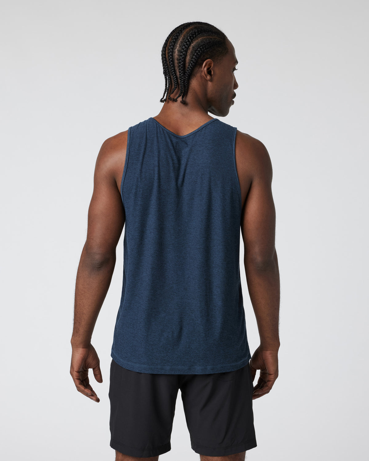 Vuori Strato Tech Tank Men's Navy Heather Tank Top