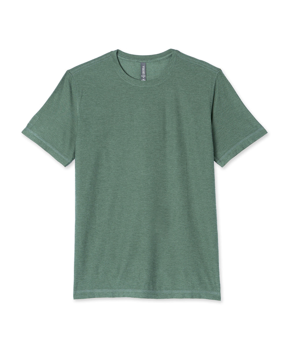 Vuori Strato Tech Tee Men's Sea Pine Heather Workout Shirt