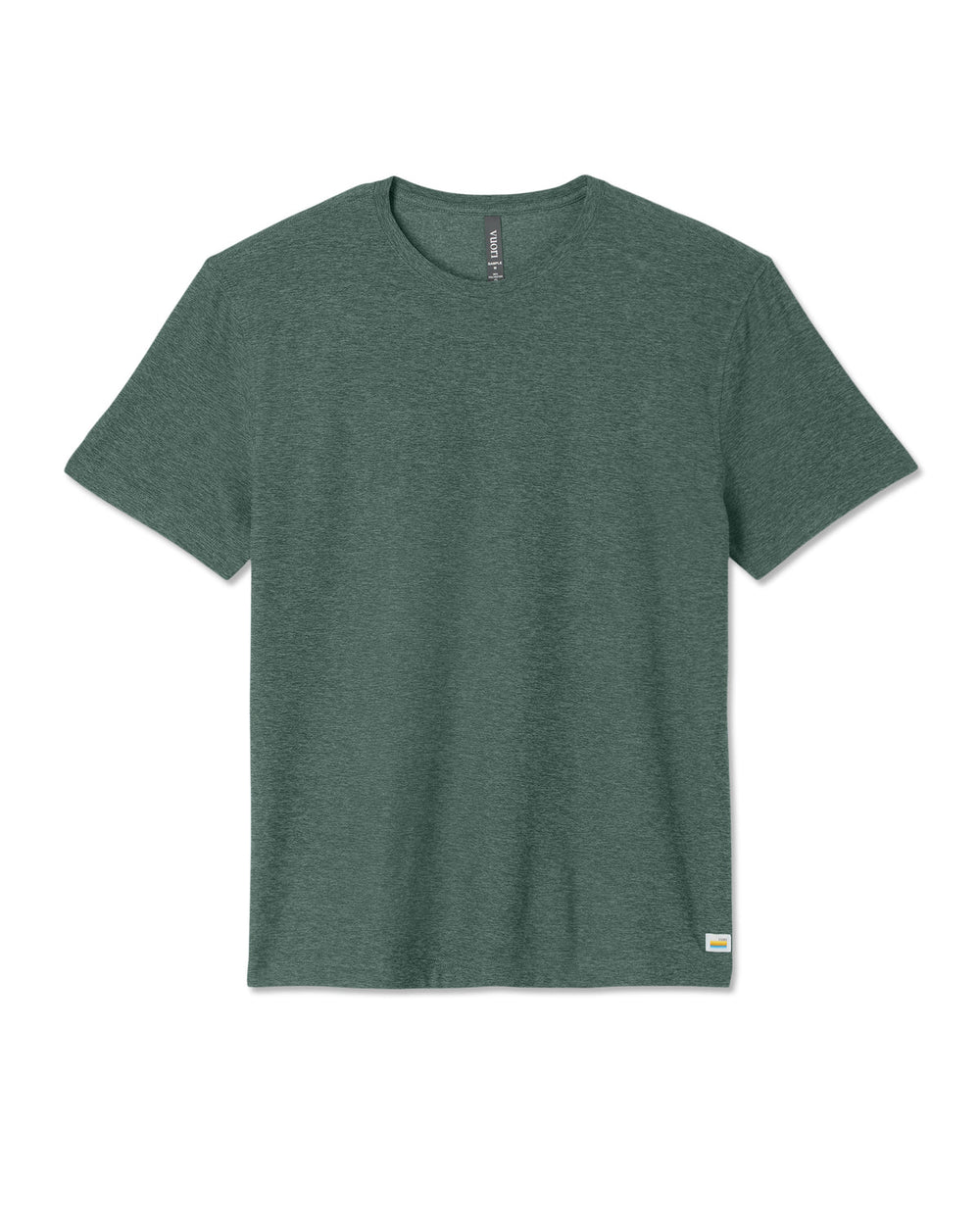 Vuori Short Sleeve Strato Tech Tee-Relaxed Fit Agate Green Heather