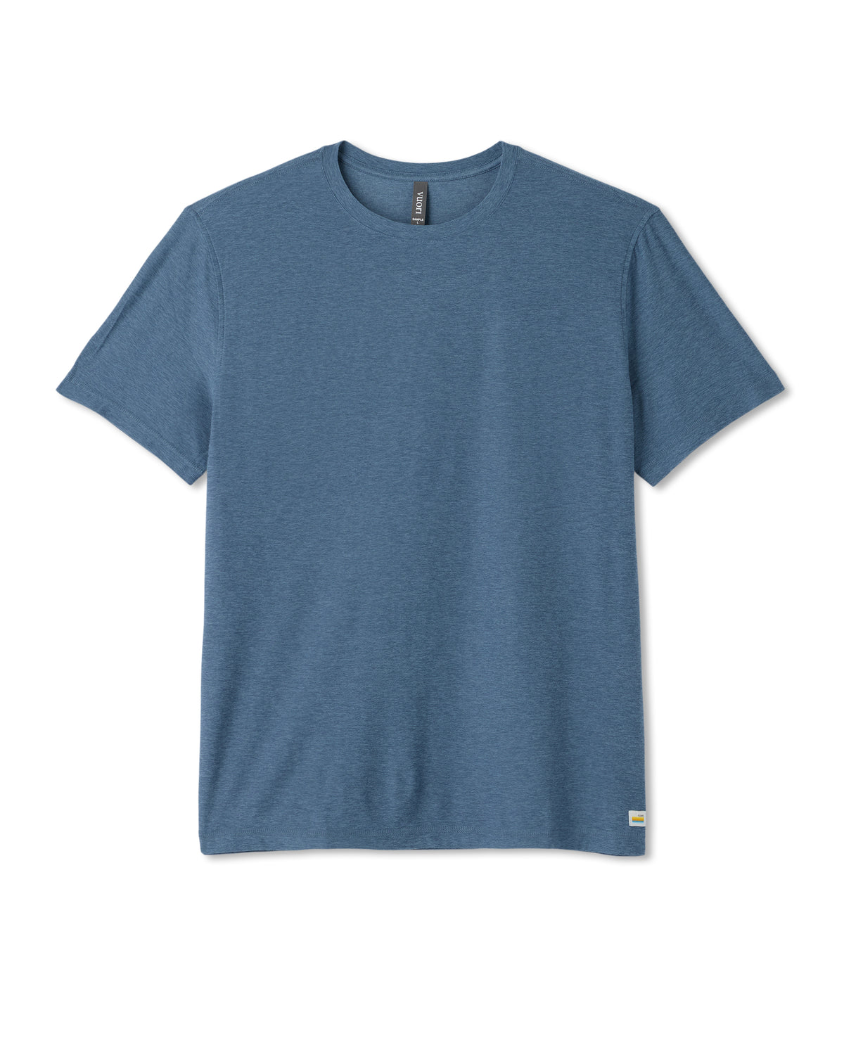 Vuori Strato Tech Tee Men's Pool Blue Workout Shirt