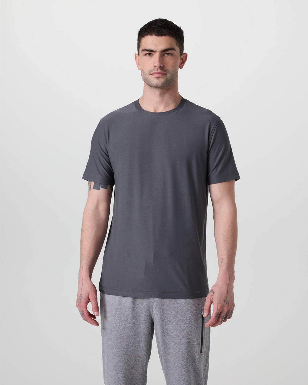 Vuori Strato Tech Tee Men's Moonlight Workout Shirt
