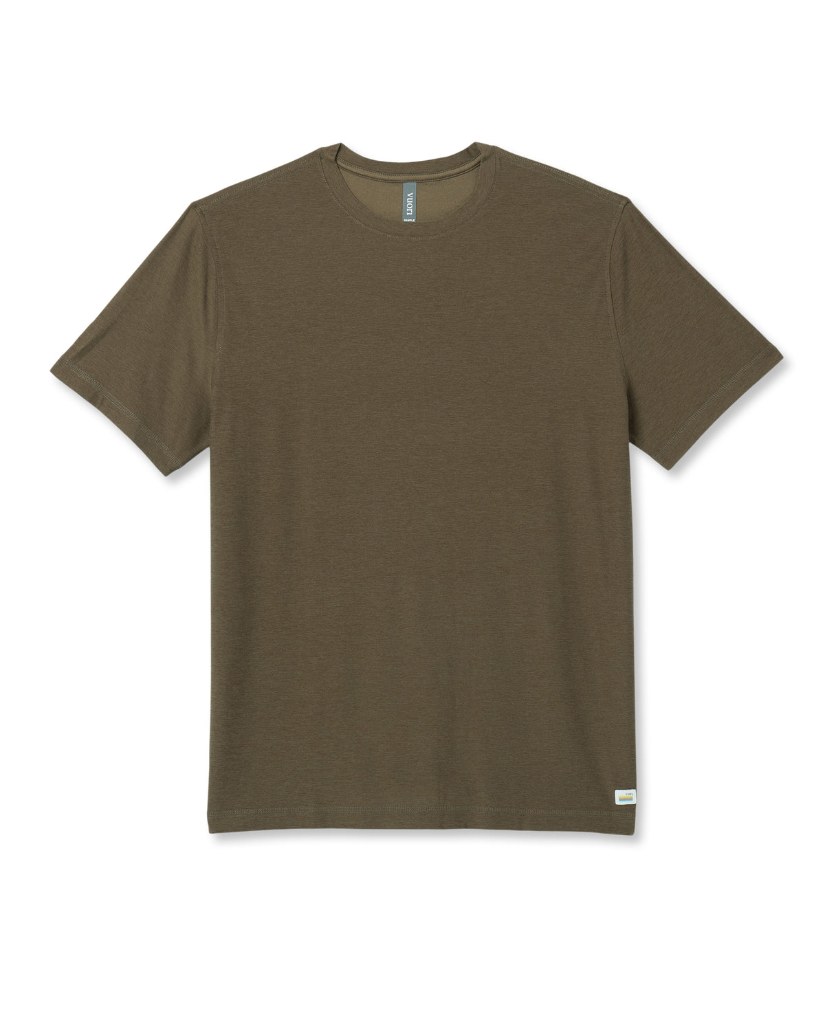 Vuori Strato Tech Tee Men's Moss Green Workout Shirt
