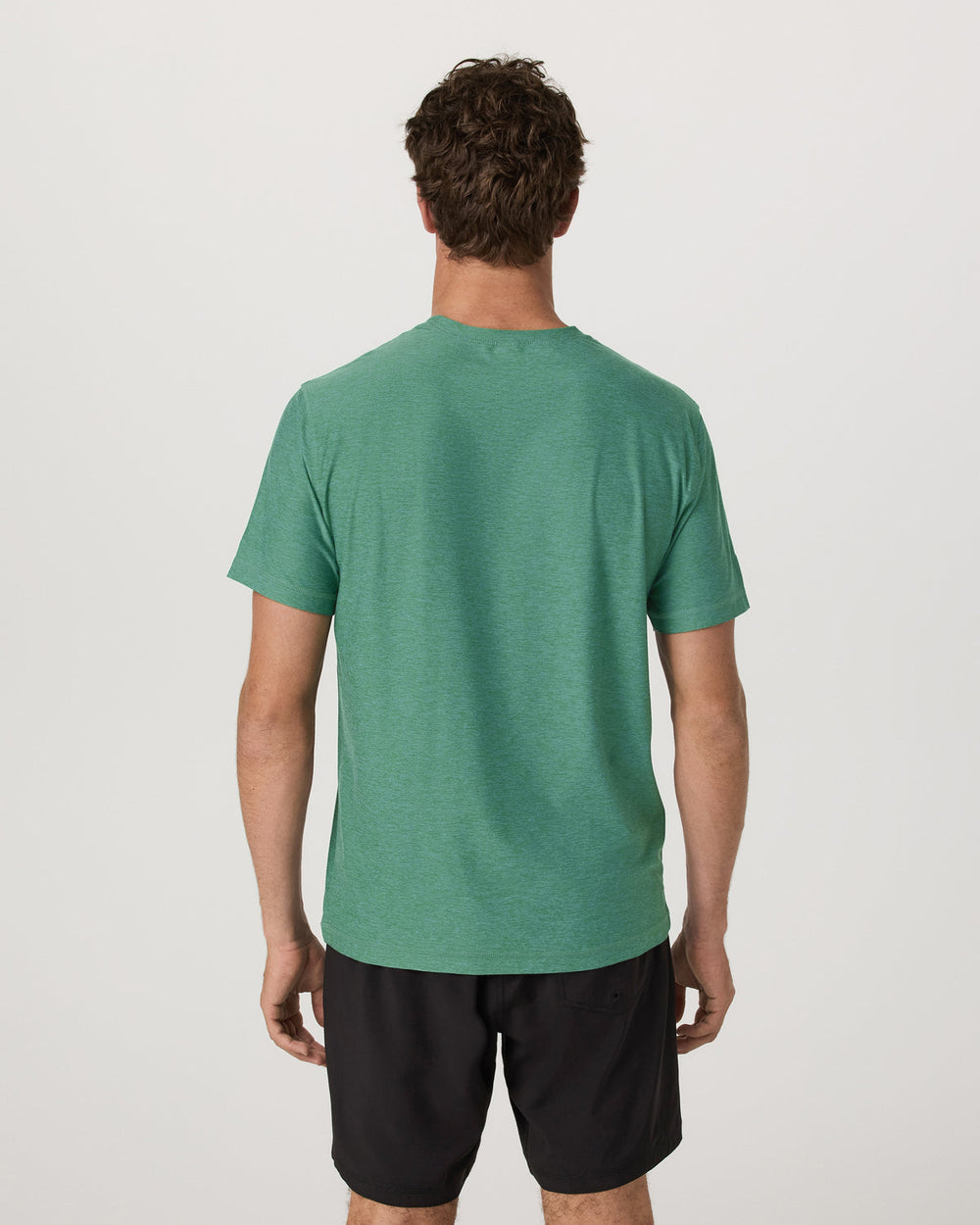 Vuori Strato Tech Tee Men's Hedge Green Workout Shirt