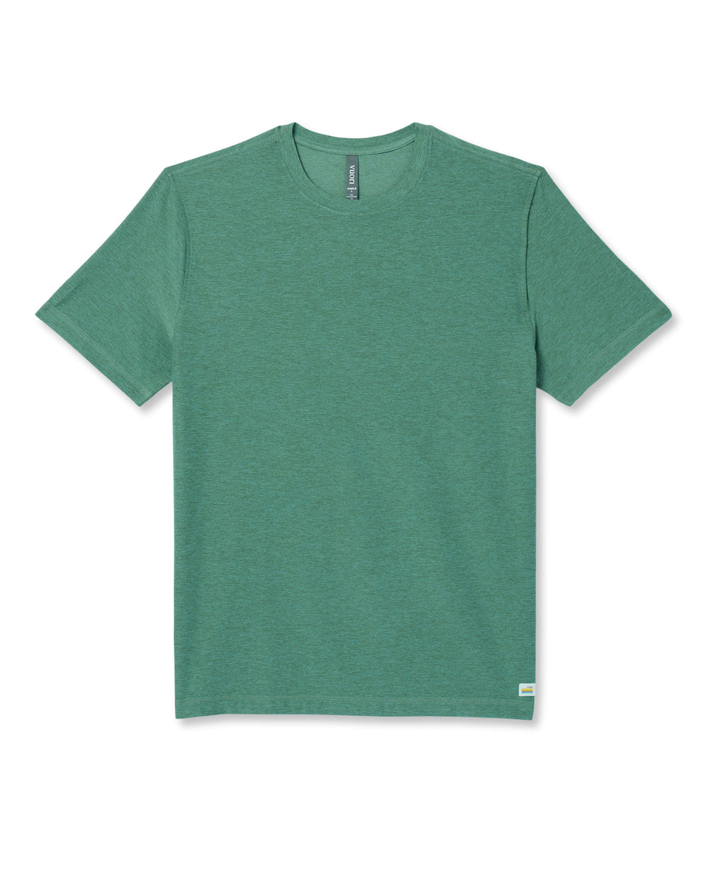 Vuori Strato Tech Tee Men's Hedge Green Workout Shirt