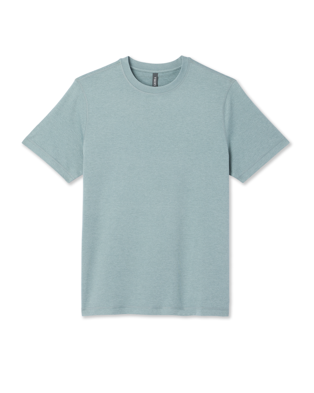 Vuori Short Sleeve Ponto Performance Tee Misty Blue Heather