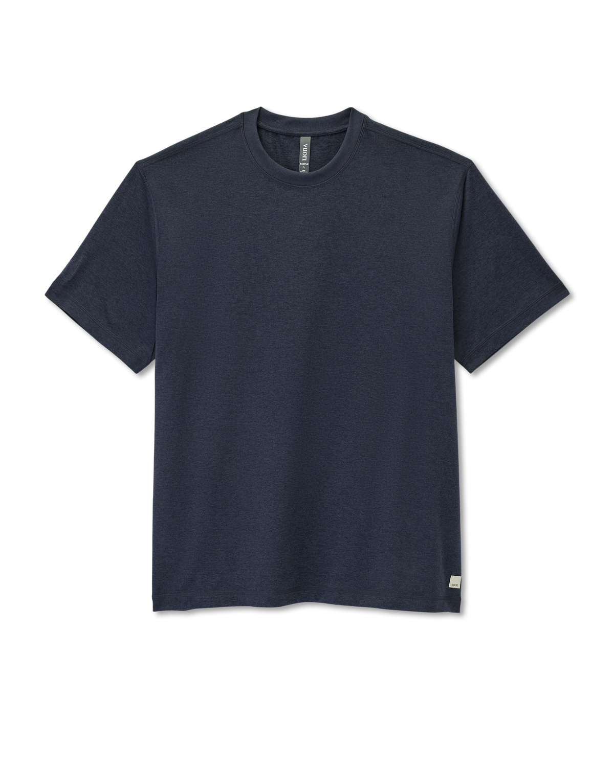 Vuori Short Sleeve Ponto Tee - Relaxed Fit Midnight Heather