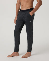 Vuori Ponto Baselayer Tight Men's Charcoal Heather Bottoms