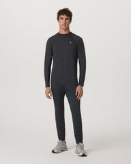 Vuori Ponto Baselayer Tight Men's Charcoal Heather Bottoms