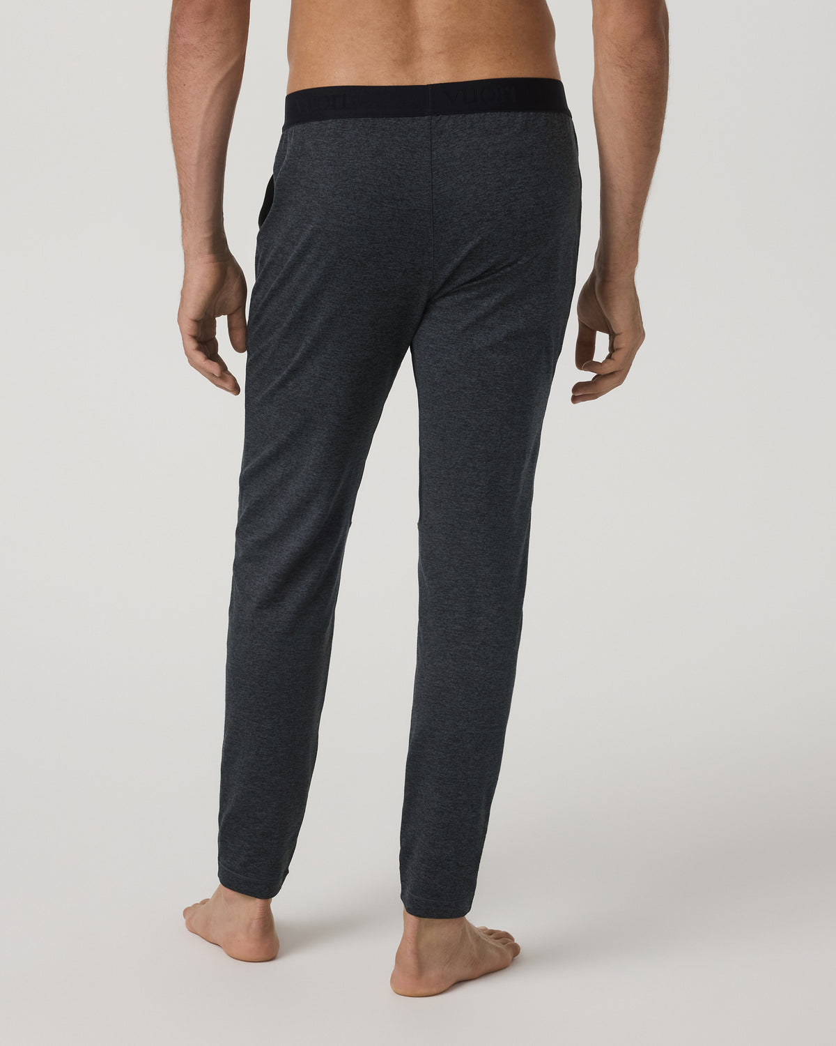Vuori Ponto Baselayer Tight Men's Charcoal Heather Bottoms