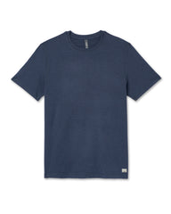 Vuori Short Sleeve Ponto Performance Tee Azure Heather
