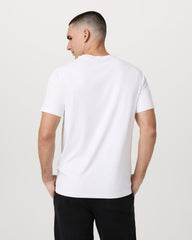 Vuori Men's Short Sleeve Ponto Performance Tee White