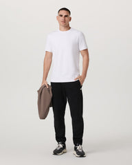 Vuori Men's Short Sleeve Ponto Performance Tee White