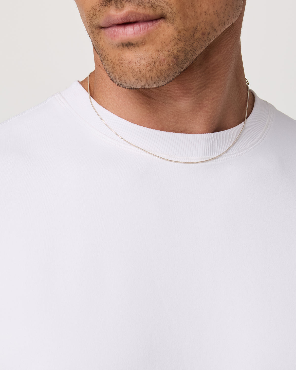 Vuori Men's Short Sleeve Ponto Tee - Relaxed White