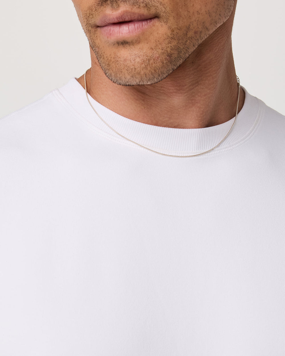 Vuori Men's Short Sleeve Ponto Tee - Relaxed White