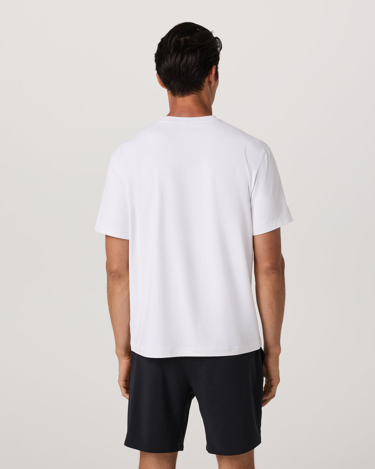 Vuori Men's Short Sleeve Ponto Tee - Relaxed White