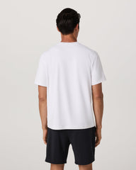 Vuori Men's Short Sleeve Ponto Tee - Relaxed White