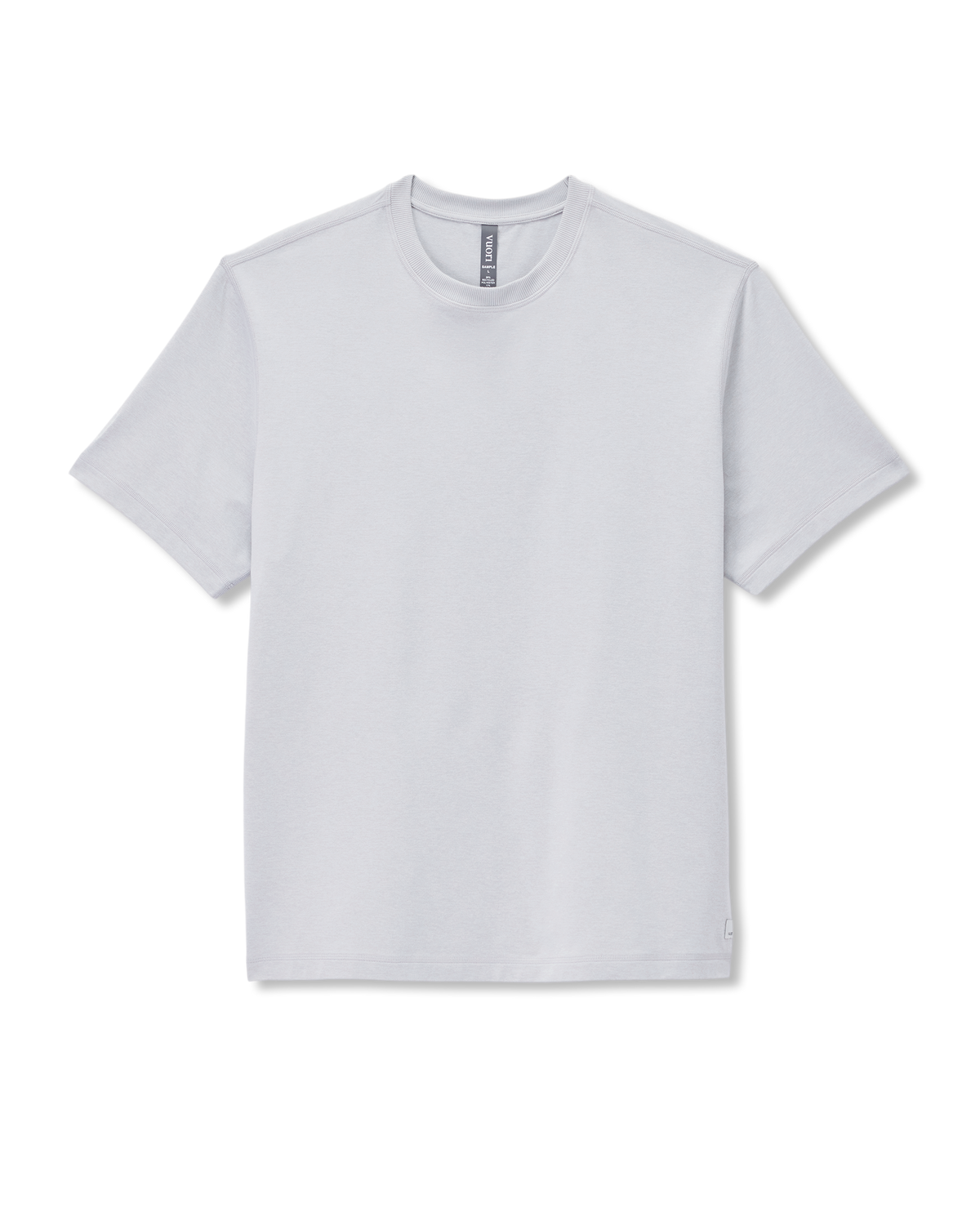 Vuori Short Sleeve Ponto Tee - Relaxed Fit Frost Grey Heather
